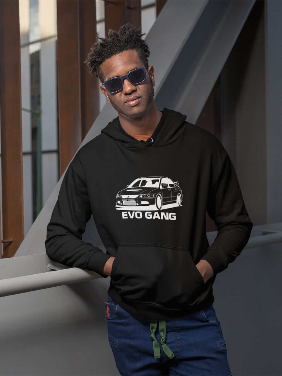 4G63T Evo Gang JDM Rally Car Hoodie