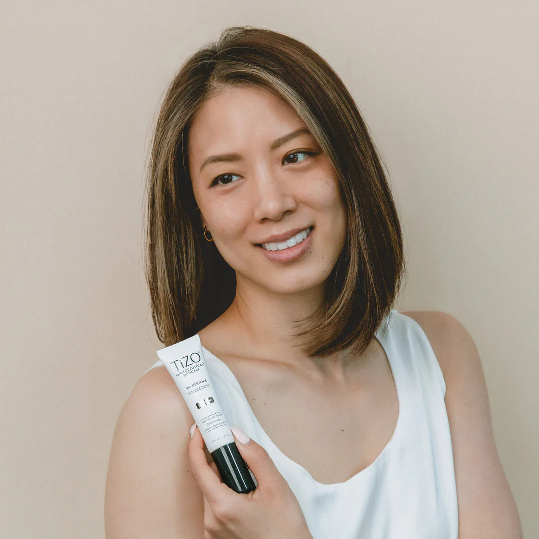 TIZO® PM RESTORE with retinol complex