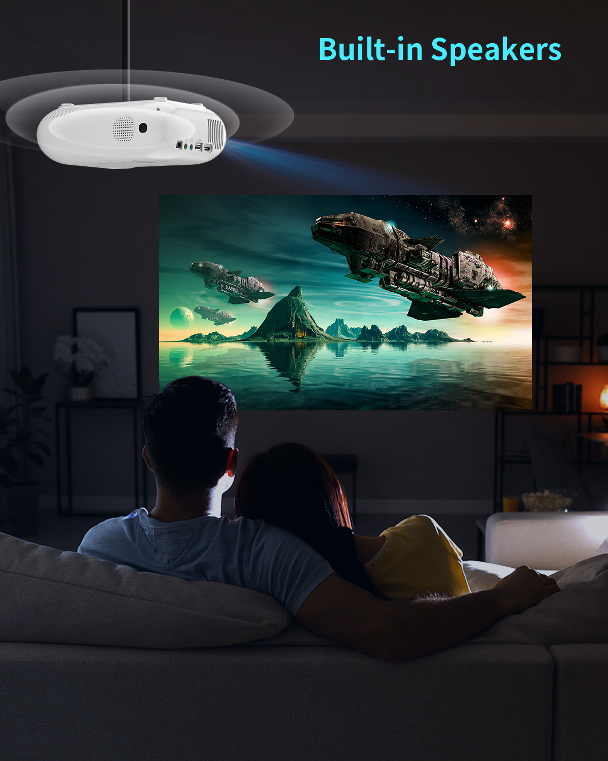 apeman LC700 Native 1080P Projector