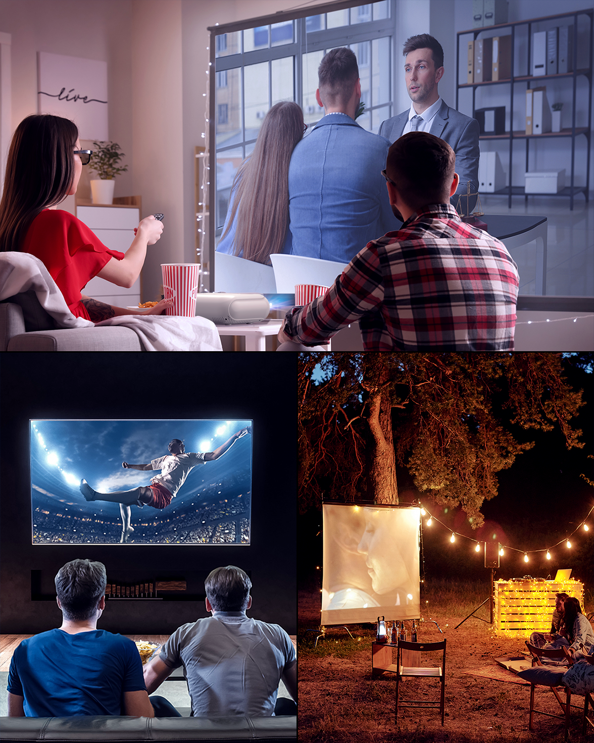 apeman LC700 Native 1080P Projector