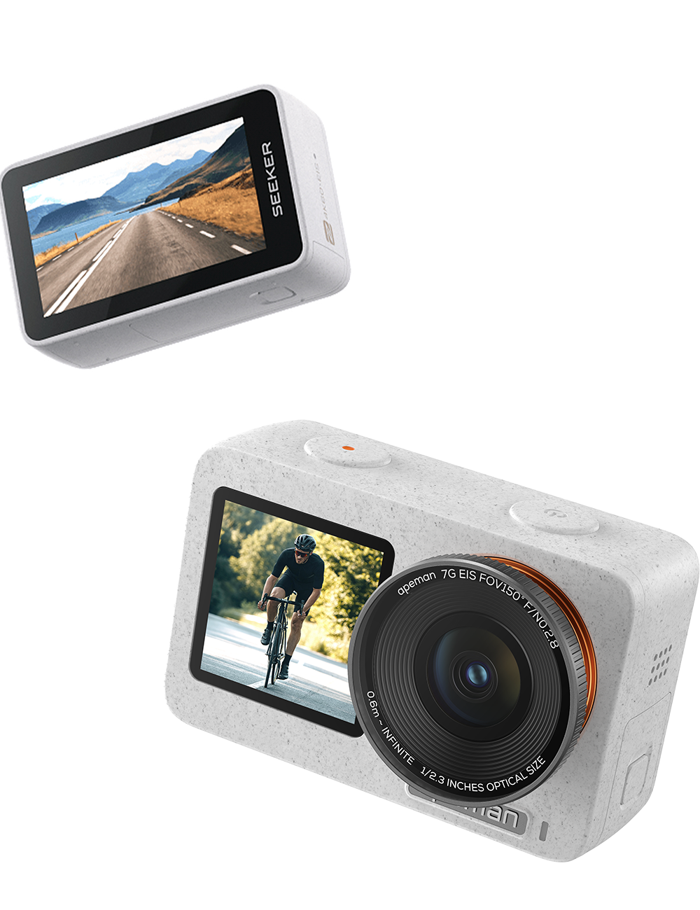 APEMAN SEEKER ONE 4K Action Camera and Selfie Stick Bundle