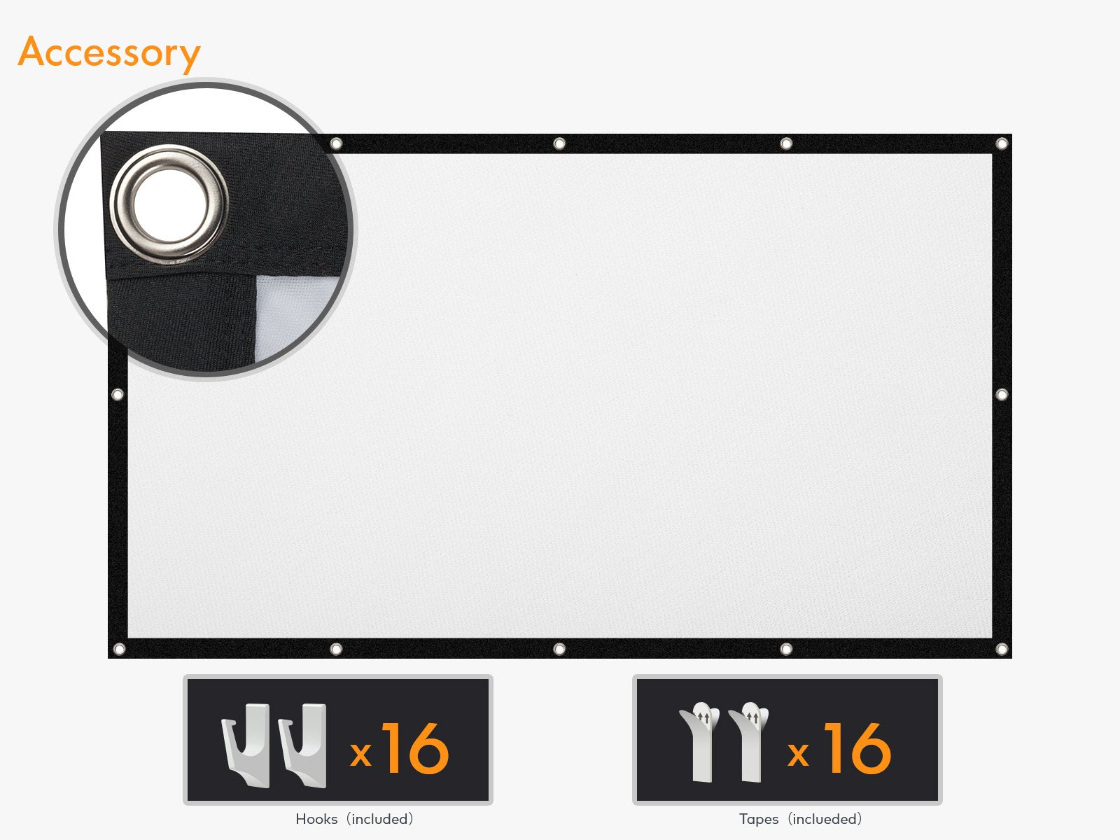 apeman PS100 Portable Projector Screen