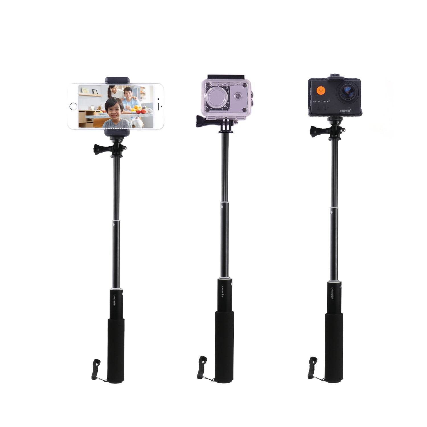 apeman SS150 Action Camera Selfie Pack 180-degree rotation