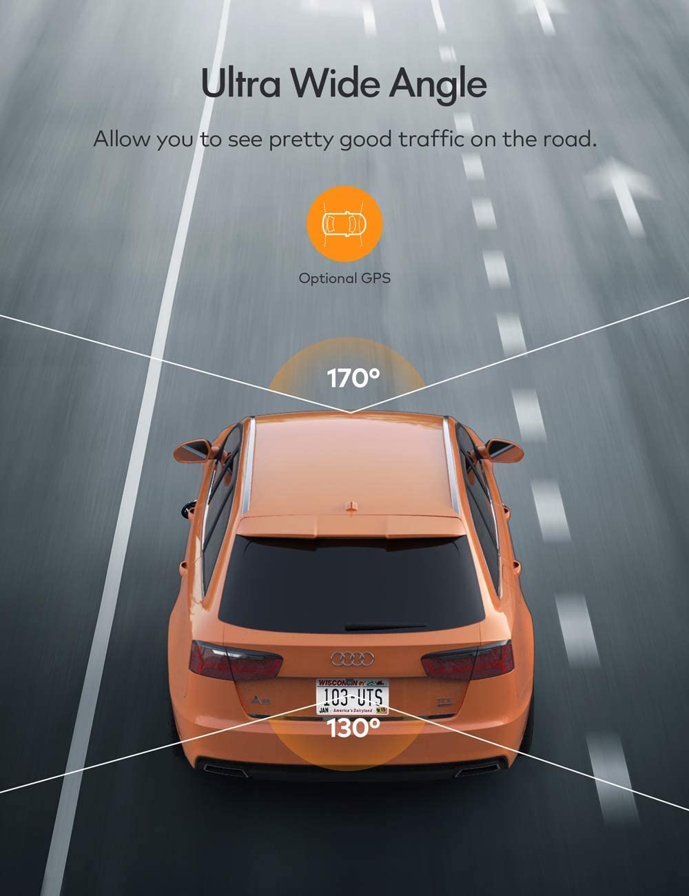 apeman C550 Dual Dash Cam