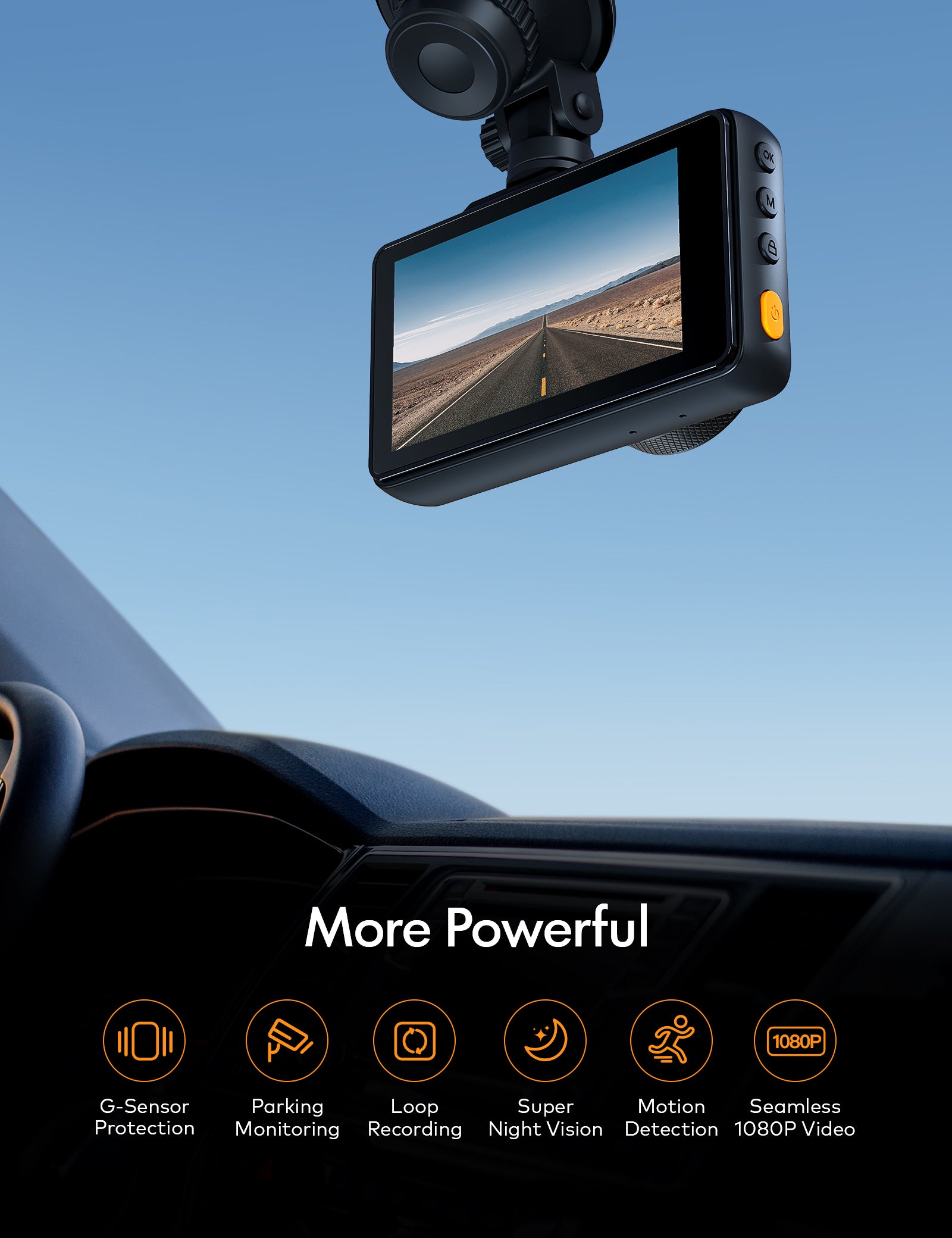 apeman C450A Dash Cam 1080P