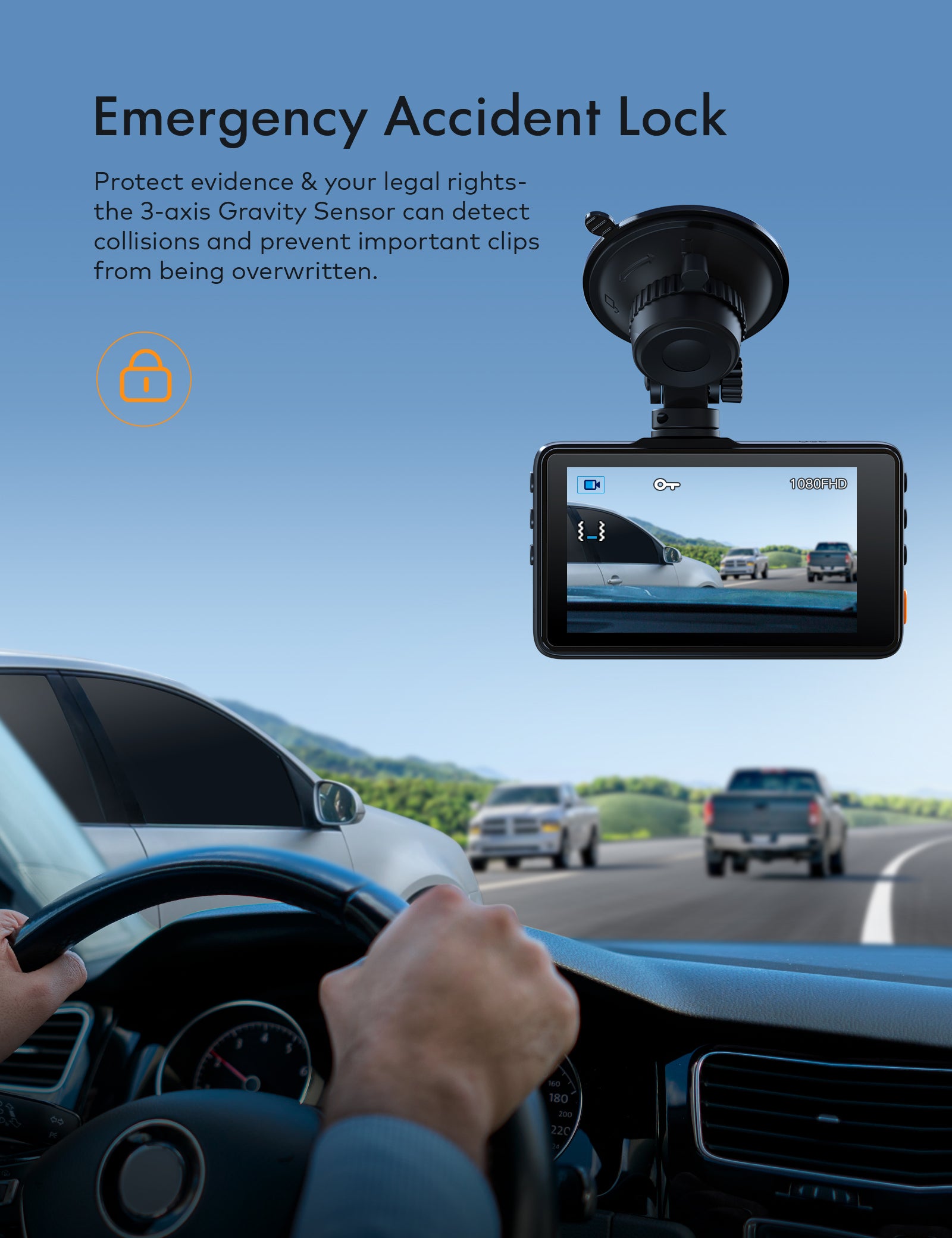 apeman C450A Dash Cam 1080P