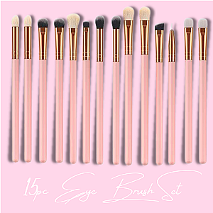 PRO EYE BRUSH SET - 15pc