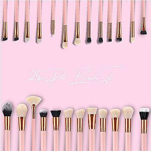 PRO BRUSH SET - 25pc