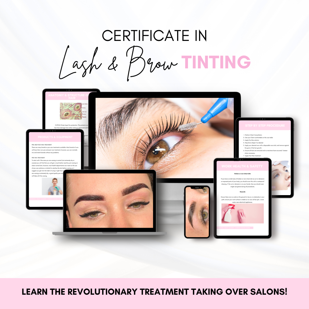 Learn Lash & Brow Tinting – Online Brow Tinting Course for Beginners