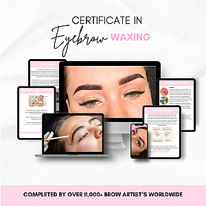 Certificate in Brow Mastery - Online Course Bundle