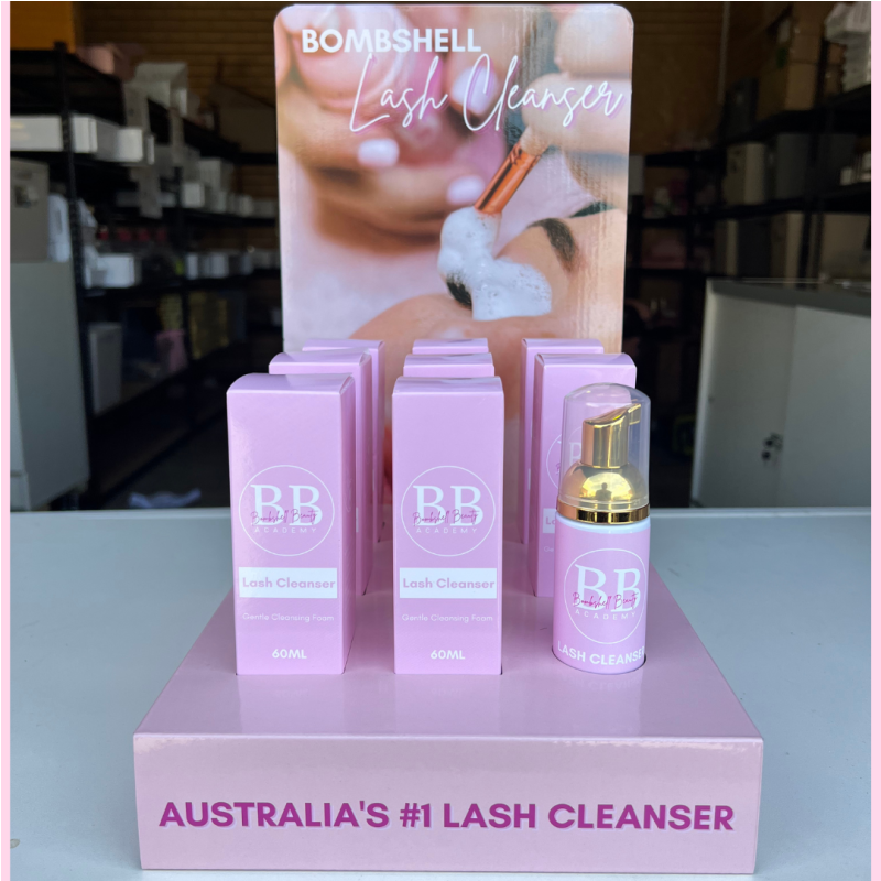 Retail Stand Only - Foaming Lash Cleanser