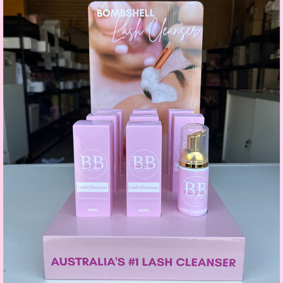 Retail Stand Only - Foaming Lash Cleanser