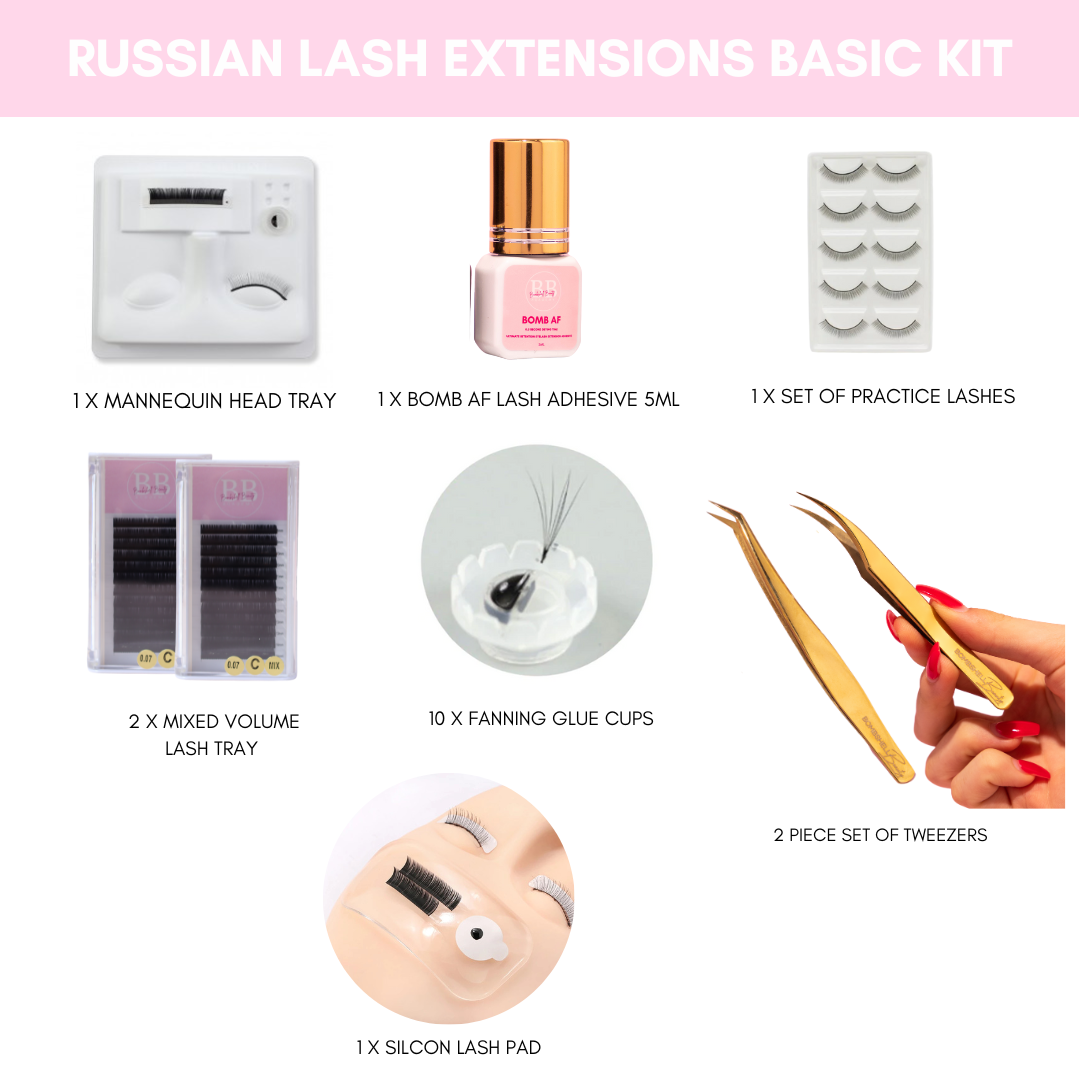 Russian Volume Eyelash Extensions Kit
