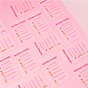 Treatment Aftercare Cards