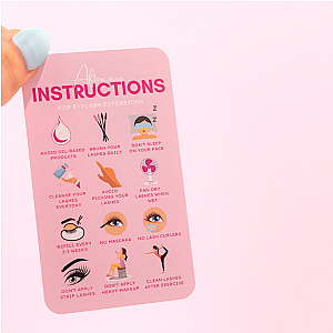 Treatment Aftercare Cards