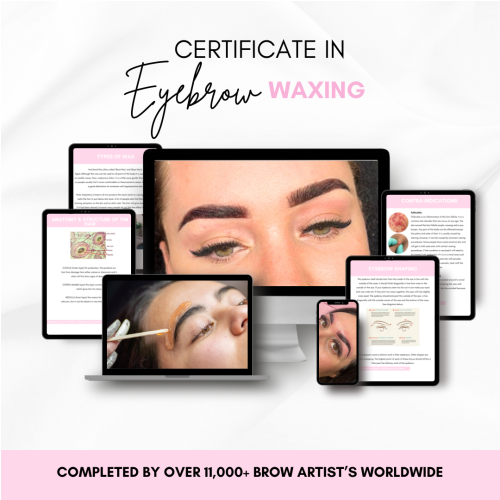 Certificate in Eyebrow Waxing - Online Course
