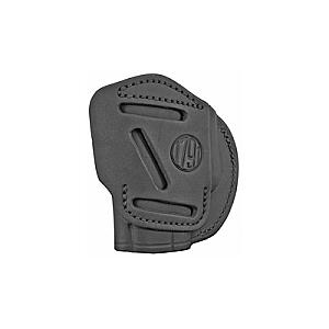 1791 Gunleather, 2 Way Holster, Inside Waistband Holster, Size 1, Right Hand, Stealth Black, Leather