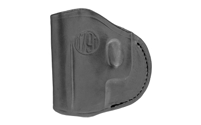 1791 Gunleather, 2 Way Holster, Inside Waistband Holster, Size 4, Right Hand, Stealth Black, Leather