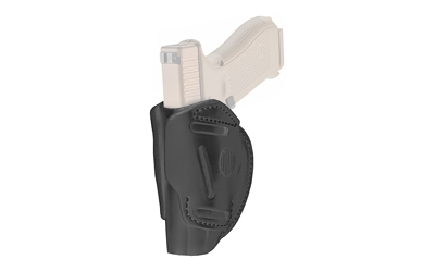 1791 Gunleather, 3 Way Holster, OWB Holster, Size 5, Ambidextrous, Stealth Black, Leather