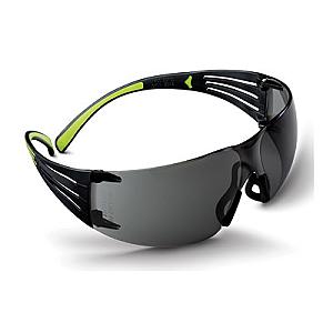 3M/Peltor, SecureFit 400, Anti-fog Glasses, Lightweight, Amber/Clear/Gray, Safety Eyewear 3-Pack