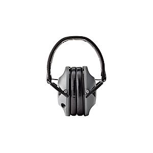 3M/Peltor, Range Guard Electronic Hearing Protector, Gray, NRR 21, Folding