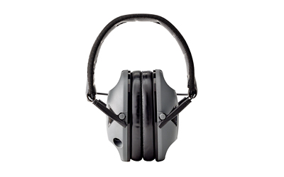 3M/Peltor, Range Guard Electronic Hearing Protector, Gray, NRR 21, Folding