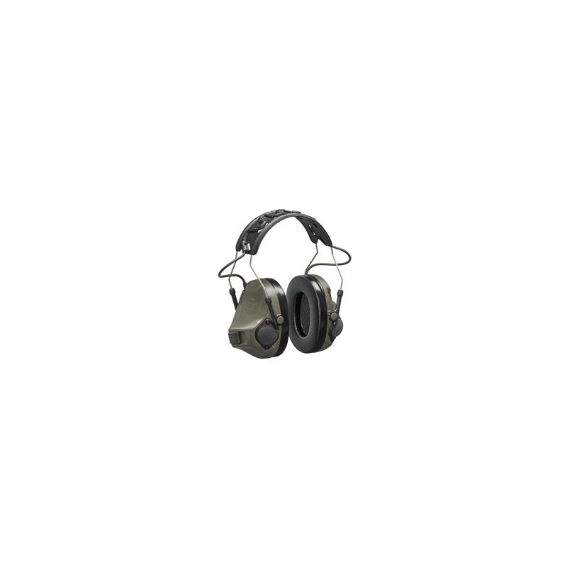 3M/Peltor, ComTac VIII, Hearing Defender, Electronic Earmuff, Matte Finish, Olive Drab Green