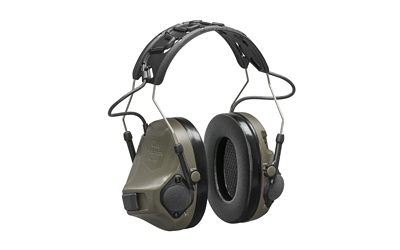 3M/Peltor, ComTac VIII, Hearing Defender, Electronic Earmuff, Matte Finish, Olive Drab Green