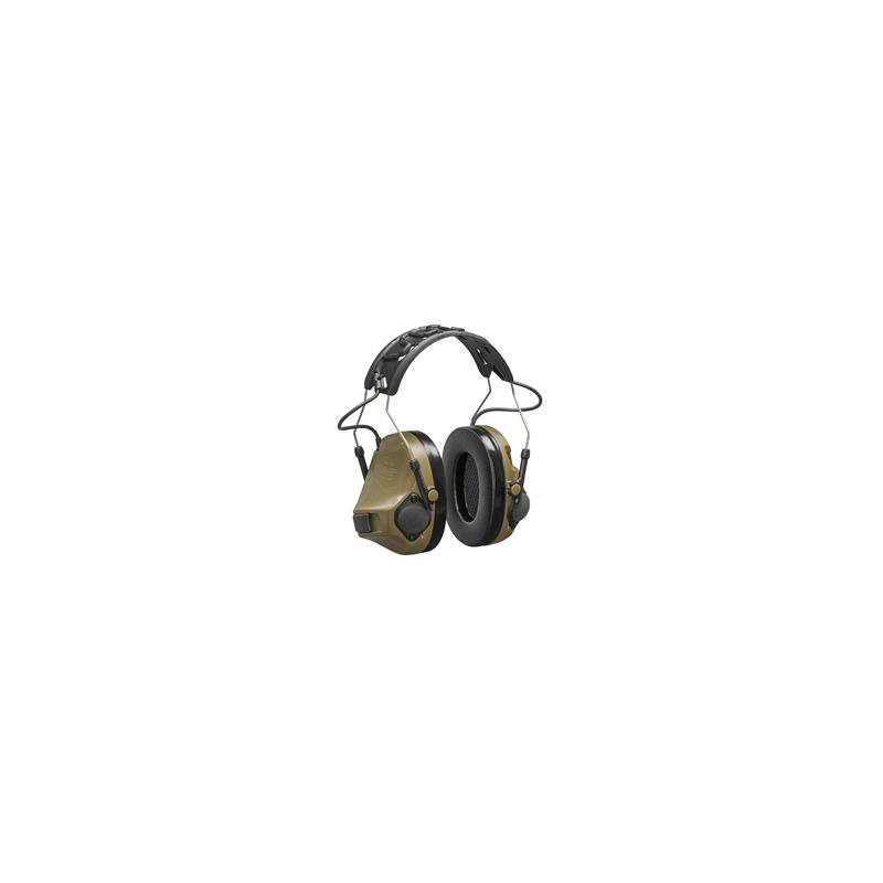3M/Peltor, ComTac VIII, Hearing Defender, Electronic Earmuff, Matte Finish, Coyote Brown