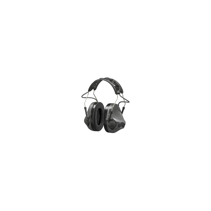 3M/Peltor, ComTac VIII, Hearing Defender, Electronic Earmuff, Matte Finish, Gray