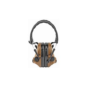 3M/Peltor, ComTac V, Electronic Earmuff, Headband, Foldable, Coyote Brown Color