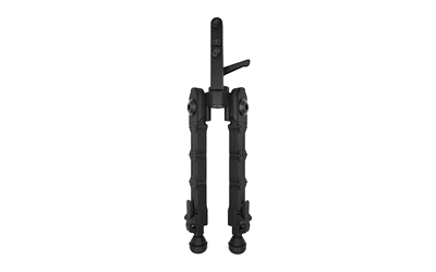 Accu-Tac, Spec-5, Bipod, Fits M-LOK, 20.55oz, T6 Aluminum Construction, 6" Minimum Height, 10.43" Maximum Height, Anodized Finish, Black