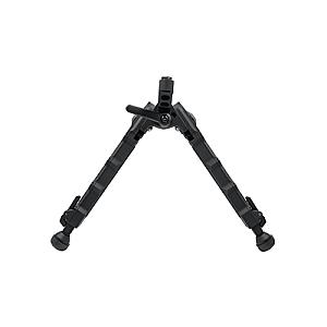 Accu-Tac, Spec-5, Bipod, Fits M-LOK, 20.55oz, T6 Aluminum Construction, 6" Minimum Height, 10.43" Maximum Height, Anodized Finish, Black