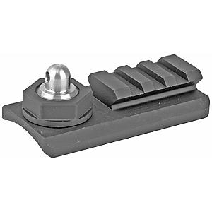 Accu-Tac, Sling Stud Rail Adapter, Anodized Finish, Black Color, Allows Accu-Tac Bipod to mount to Sling Stud