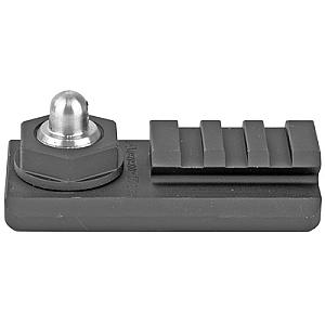 Accu-Tac, Sling Stud Rail Adapter, Anodized Finish, Black Color, Allows Accu-Tac Bipod to mount to Sling Stud