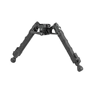 Accu-Tac, HD-50, 50BMG Heavy Duty Rifle Bipod, Black Finish
