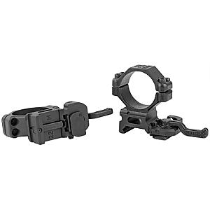 A.R.M.S., Inc., Ring, Medium Height, 30mm Rings, Black