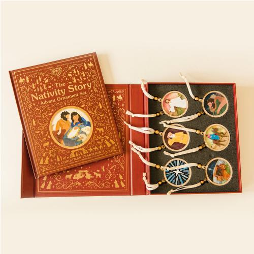(PRESALE ITEM) The Nativity Story Advent Ornament Set