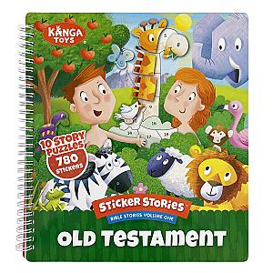 The Old Testament Sticker Stories  - Spiral Bound Activity Story Book