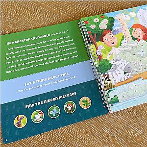 The Old Testament Sticker Stories  - Spiral Bound Activity Story Book