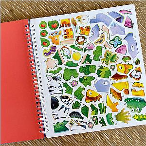 The Old Testament Sticker Stories  - Spiral Bound Activity Story Book