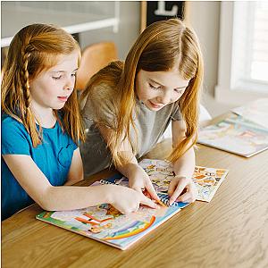 The Old Testament Sticker Stories  - Spiral Bound Activity Story Book