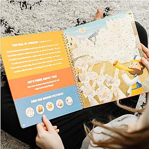 The Old Testament Sticker Stories  - Spiral Bound Activity Story Book