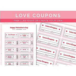 Valentine's Day Activities Printable PDF Digital Download