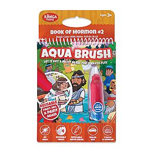 Book of Mormon #2 Aqua Brush Activity Book, Reusable Travel Activity