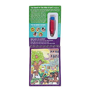 Book of Mormon #2 Aqua Brush Activity Book, Reusable Travel Activity