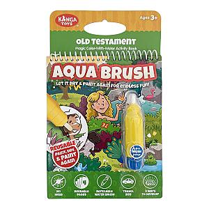 Old Testament #1 Aqua Brush Activity Book, Reusable Travel Activity