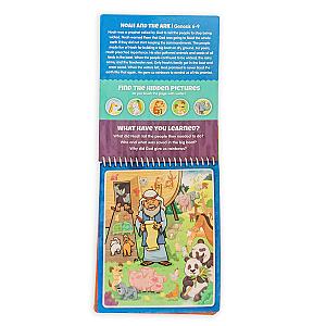 Old Testament #1 Aqua Brush Activity Book, Reusable Travel Activity