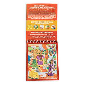 Old Testament #1 Aqua Brush Activity Book, Reusable Travel Activity