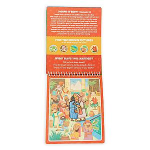 Old Testament #2 Aqua Brush Activity Book, Reusable Travel Activity